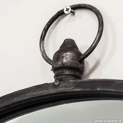 Spiegel rond zink 51cm><noscript><img width=