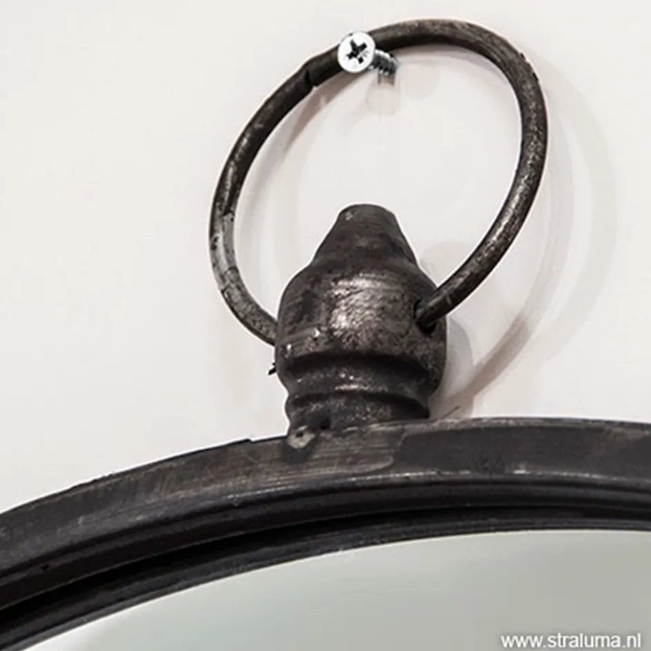 Spiegel rond zink 51cm>Straluma Best