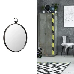 Spiegel rond zink 51cm><noscript><img width=