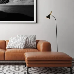 Staande leeslamp Anne's Choice zwart/goud></noscript>Straluma Online