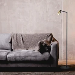 Staande leesspot Bounce zwart/goud><noscript><img width=