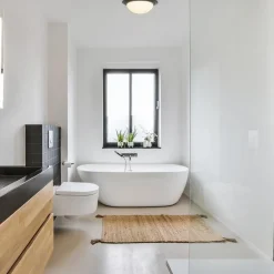 3-Standen dimbare LED plafondlamp zwart met wit glas IP44></noscript>Straluma