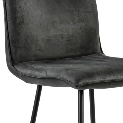 Stoere barkruk met bull lederen zitting antraciet></noscript>Straluma Hot