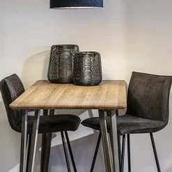 Stoere barkruk met bull lederen zitting antraciet></noscript>Straluma Hot