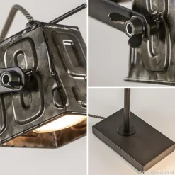 Stoere industriele tafel/bureaulamp black steel></noscript>Straluma Clearance