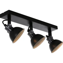 Stoere 3-lichts plafondspot GU10 inclusief LED>Straluma Online