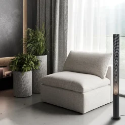 Stoere vloerlamp cilinder zwart met spot><noscript><img width=