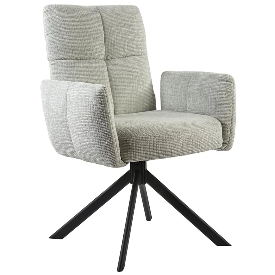 Stoffen eetkamerstoel met return-system>Straluma Clearance