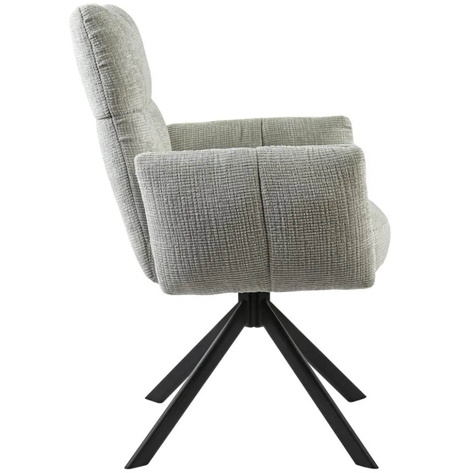 Stoffen eetkamerstoel met return-system>Straluma Clearance