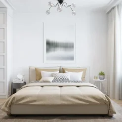 Strak klassieke plafondlamp LED met helder glas></noscript>Straluma