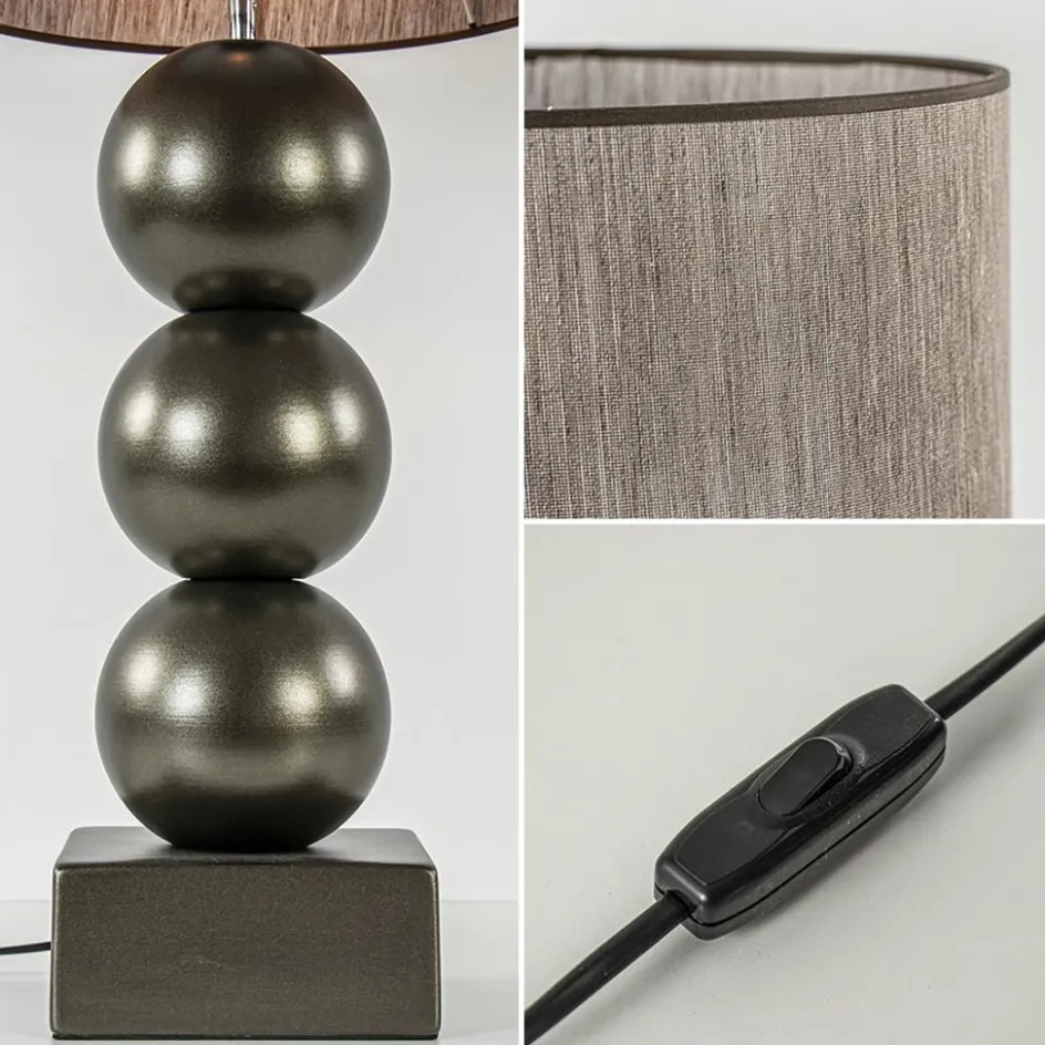 Tafellamp Bilba 72cm brons>Straluma Outlet