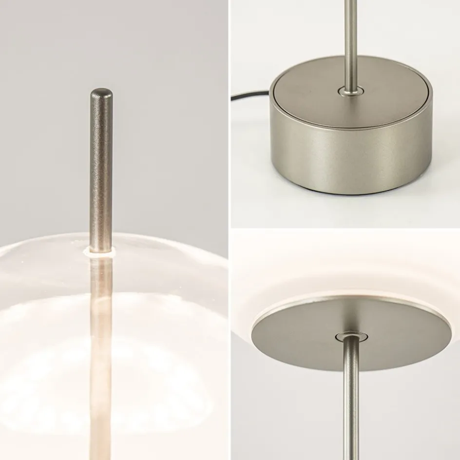 Tafellamp Bolla smoke steel/white gradient>Straluma Sale