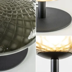 Tafellamp Bottega 30 zwart/smoke glas><noscript><img width=