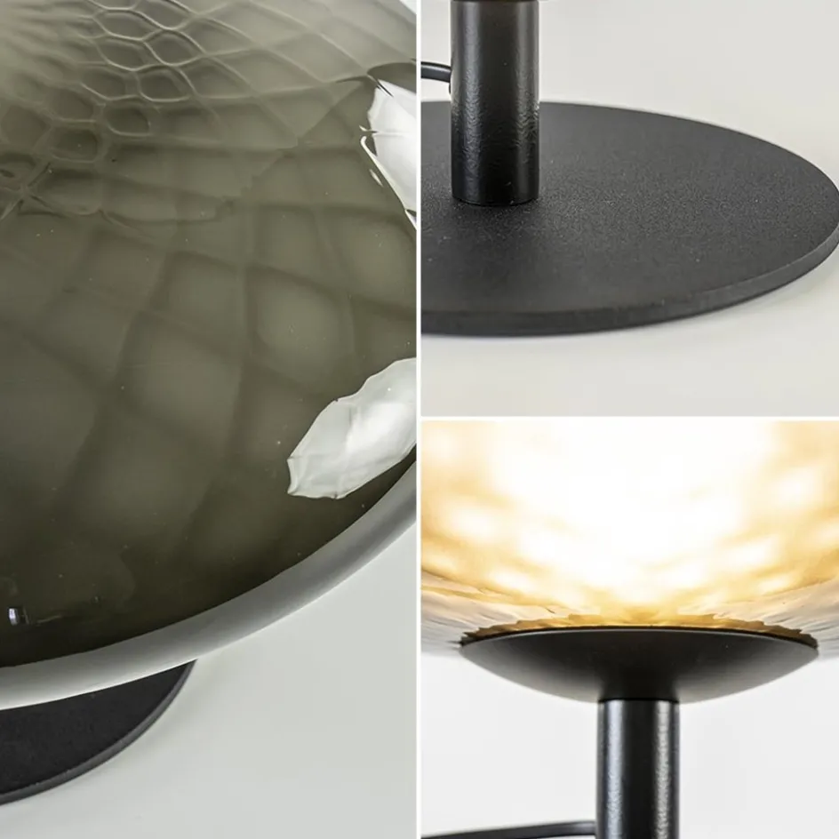 Tafellamp Bottega 40 zwart/smoke glas>Straluma Hot