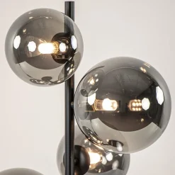 Tafellamp Calcio 4l zwart + smoke glas></noscript>Straluma Sale