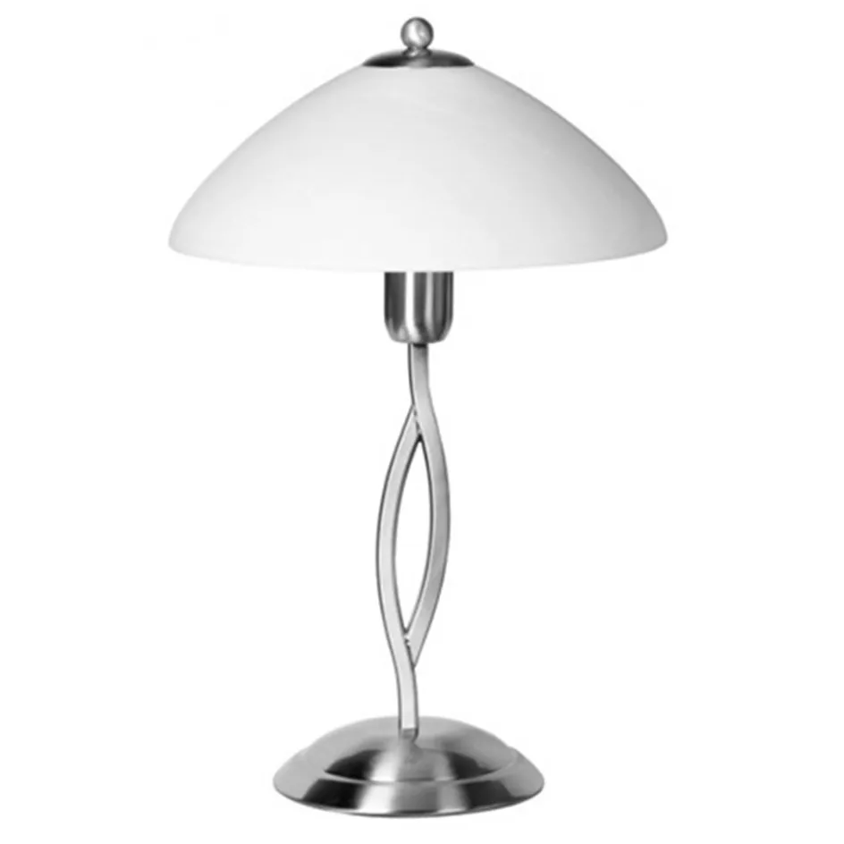 Tafellamp Capri staal/glas>Straluma Discount