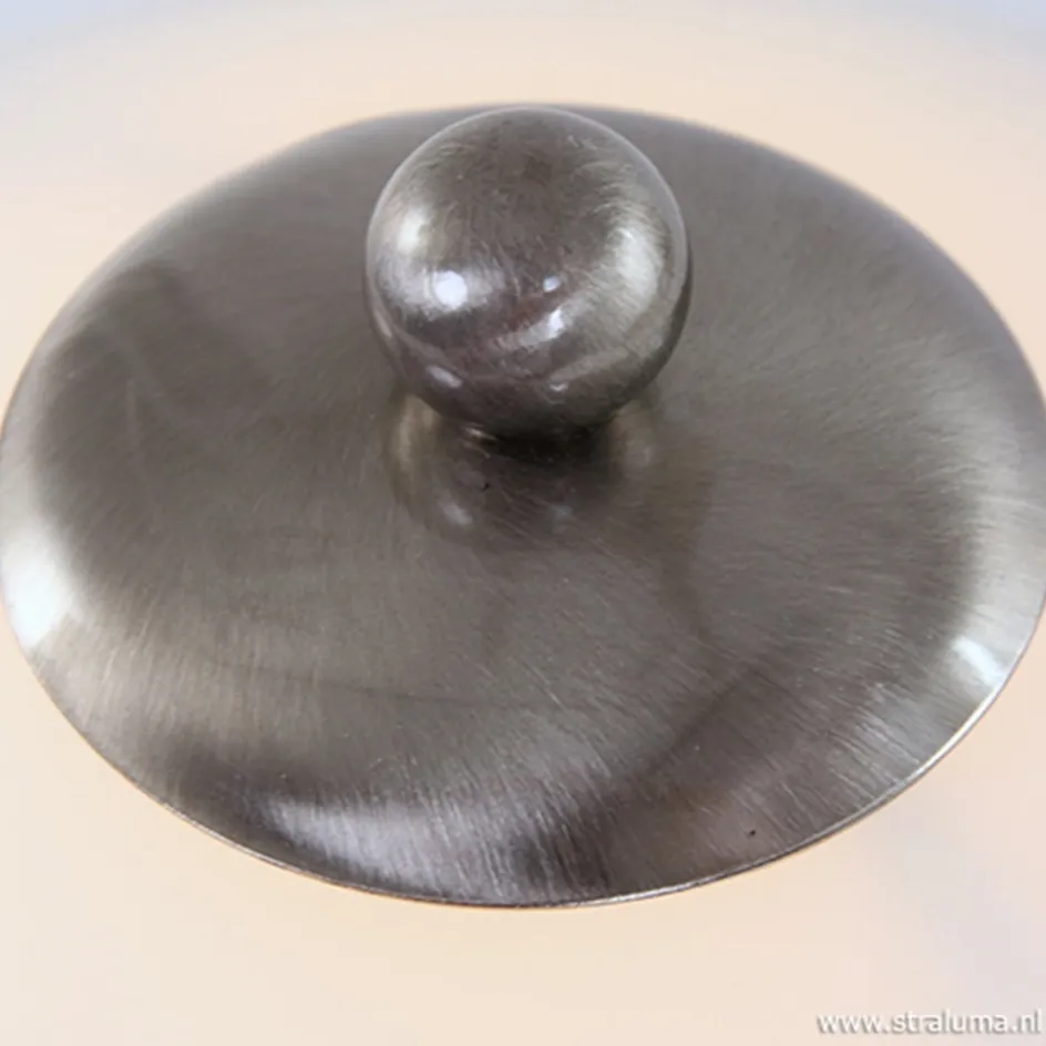 Tafellamp Capri staal/glas>Straluma Discount