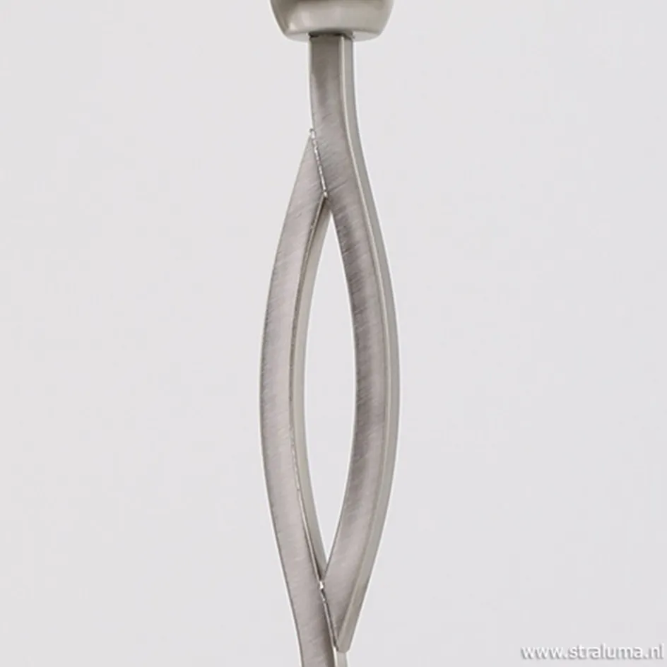 Tafellamp Capri staal/glas>Straluma Discount