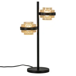 Tafellamp Dynasty zwart/amber>Straluma Discount