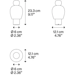 Tafellamp Easy Peasy Lagoon oplaadbaar>Straluma Discount
