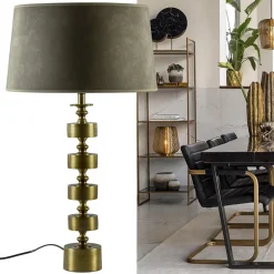 Tafellamp Gody antiek brons exclusief kap><noscript><img width=