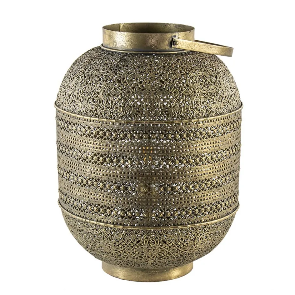 Tafellamp lantaarn goud groot Oriental>Straluma