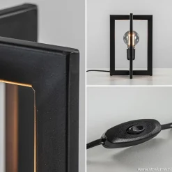 Tafellamp Mace 30cm zwart></noscript>Straluma Best