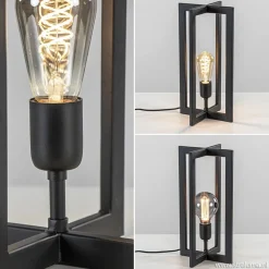 Tafellamp Mace 40cm zwart></noscript>Straluma New