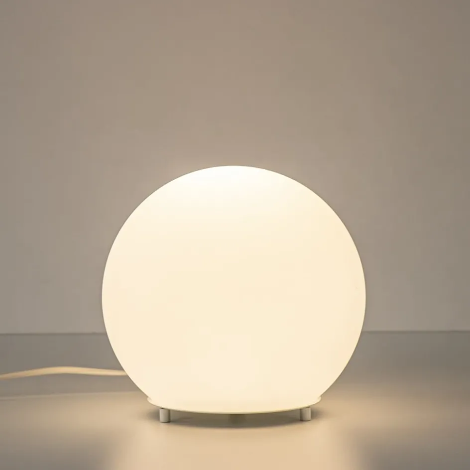 Tafellamp Oblica bol wit 20cm>Straluma Sale
