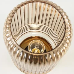 Tafellamp op batterij Lipa amber glas><noscript><img width=