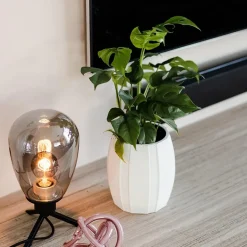 Tafellamp Reflexion ovaal zwart+smoke><noscript><img width=