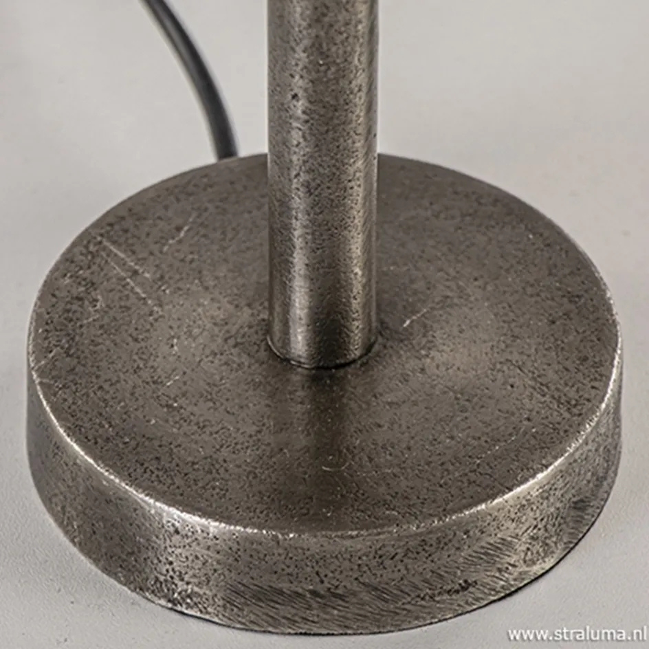 Tafellamp Undai ruw nikkel excl. kap>Straluma Hot