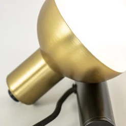 Tafel/wandlamp Drop zwart/goud></noscript>Straluma Sale