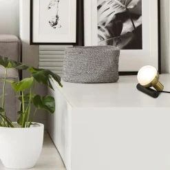 Tafel/wandlamp Drop zwart/goud></noscript>Straluma Sale