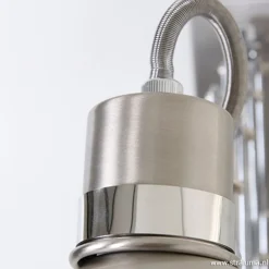 Trek wandlamp Spring chroom/grijs></noscript>Straluma New