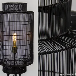 Trendy draad-vloerlamp Gruaro zwart></noscript>Straluma Sale