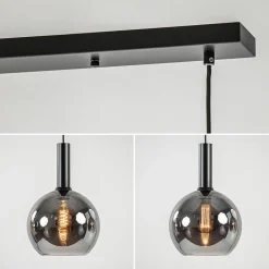 Trendy hanglamp met smoke/titanium glazen bollen></noscript>Straluma Online
