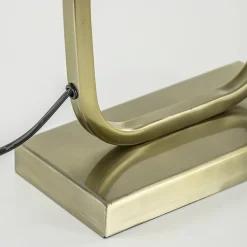 Trendy lampvoet Lutika licht goud exclusief kap></noscript>Straluma New