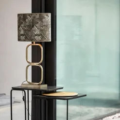 Trendy lampvoet Lutika licht goud exclusief kap></noscript>Straluma New