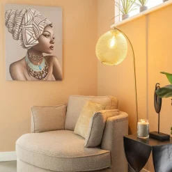 Trendy vloerlamp Moroc goud Light and Living></noscript>Straluma