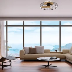 Ventilator Nature hout/zwart remote/app></noscript>Straluma Online