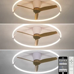 Ventilator Nepal mini wit/hout remote cct>Straluma Outlet