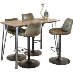 Verstelbare barkruk metalen poot met microleder zitting></noscript>Straluma Sale