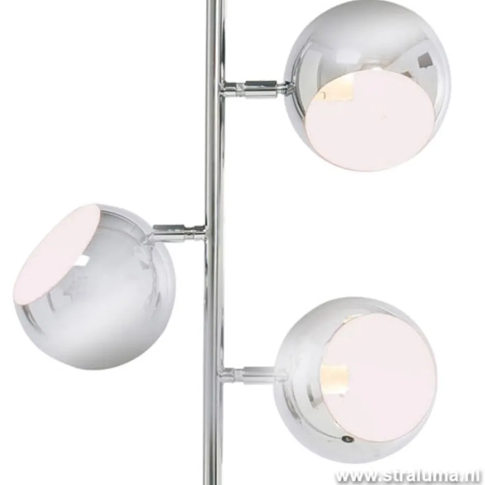 Verstelbare chromen staande lamp kamer>Straluma Clearance