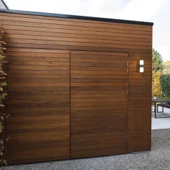 Verstelbare LED buitenlamp 2-lichts cilinder donker grijs><noscript><img width=