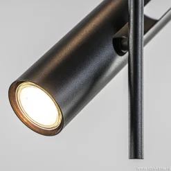 Verstelbare 3-lichts plafondspot zwart metaal></noscript>Straluma Best