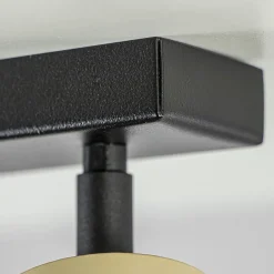 Verstelbare plafondspot GU10 zwart met goud></noscript>Straluma New