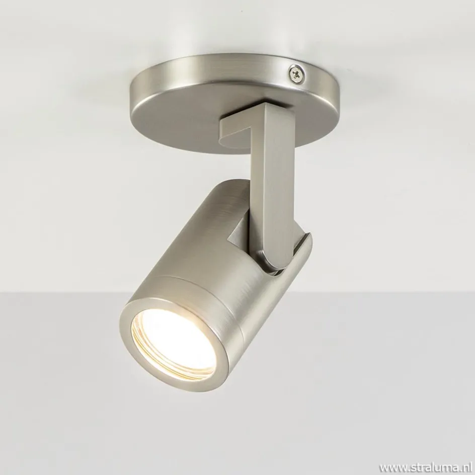 Verstelbare plafondspot metaal mat nikkel>Straluma New
