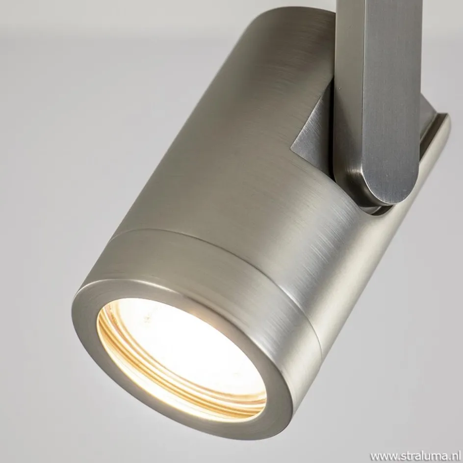 Verstelbare plafondspot metaal mat nikkel>Straluma New