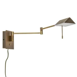 Verstelbare wandlamp brons inclusief LED dim to warm>Straluma Discount